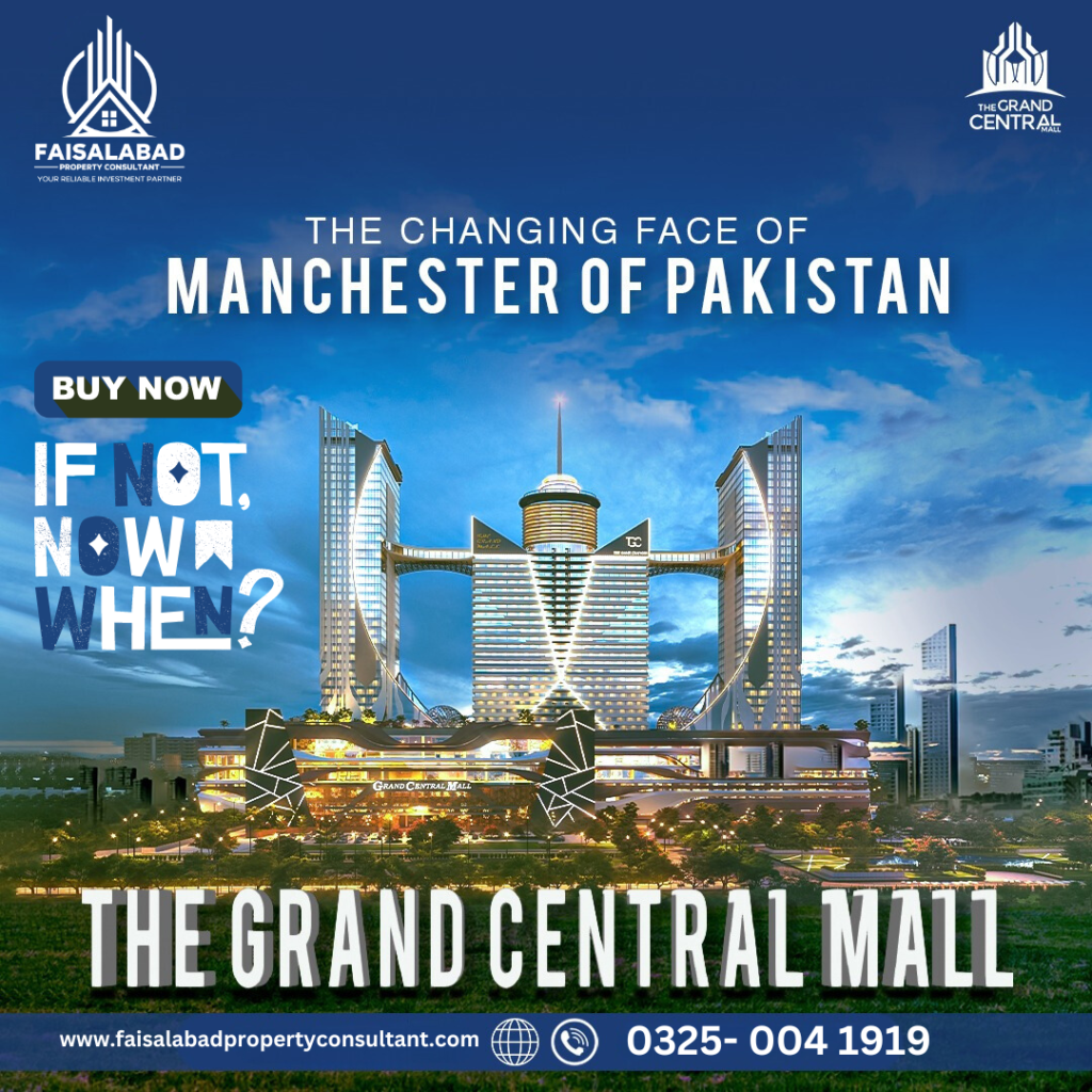 Grand Central Mall canal road faisalabad