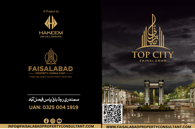 Top city Payment plan location faisalabad